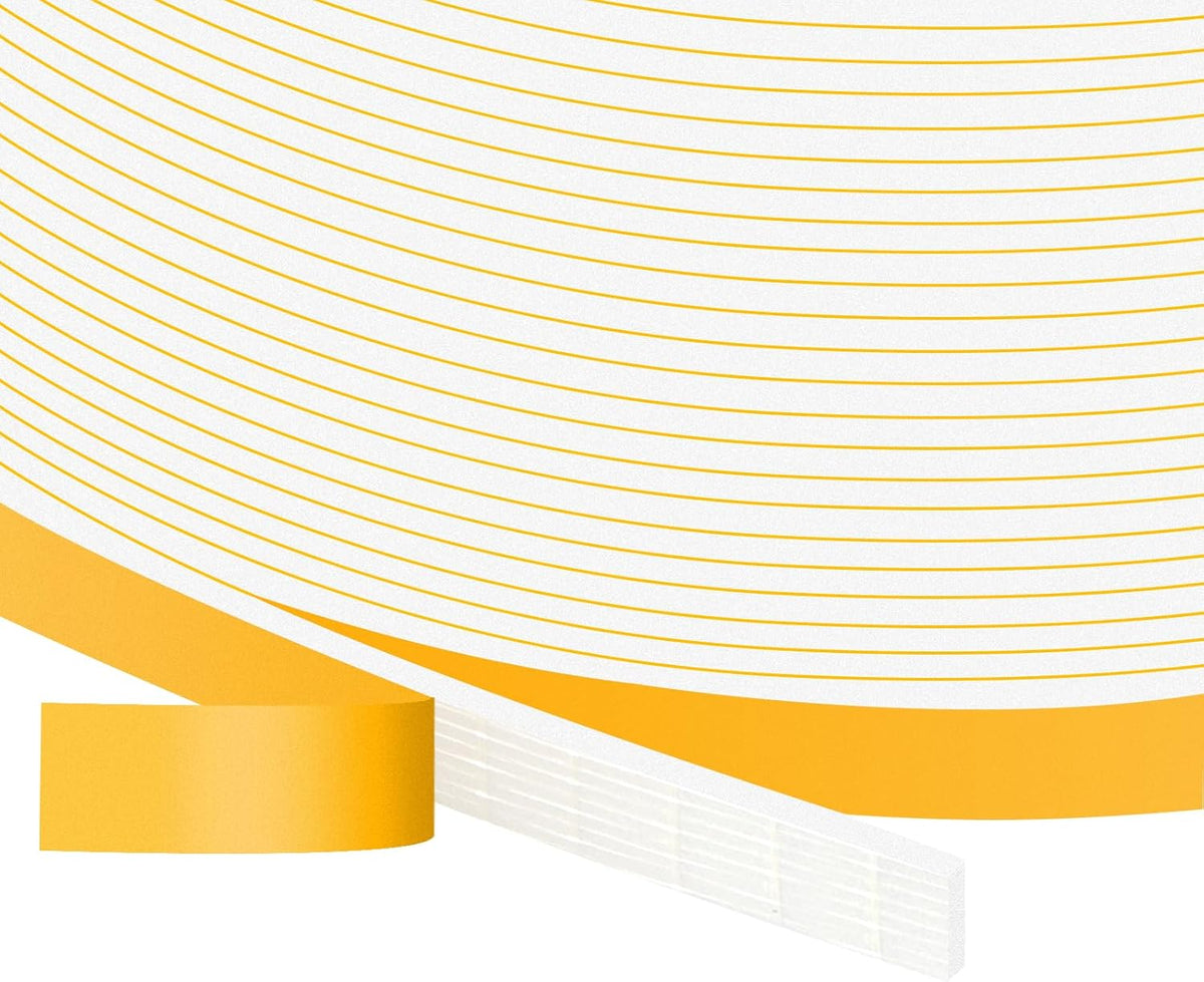 White Strong Adhesive Weather Stripping, Door Insulation Weather Strip，Door Seal Strip, Soundproof