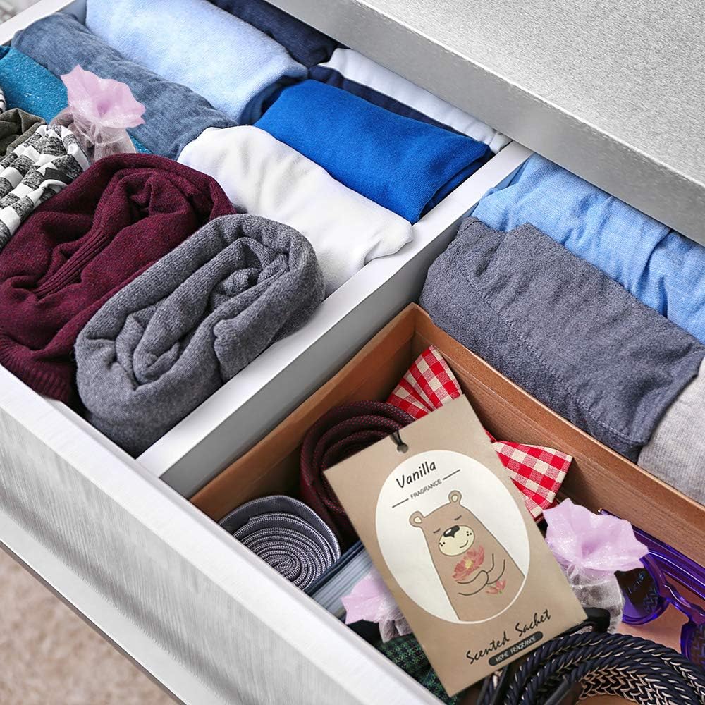 13 Scents Scented Sachets for Drawers and Closets Air Freshener Home Fragrance Sachet Total 14