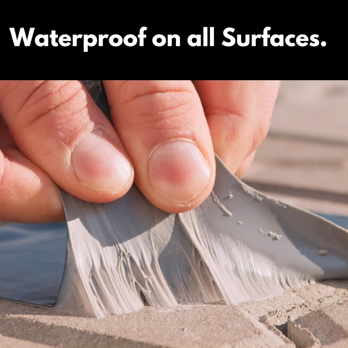 HSS Sealant Tape with MicroSealant - Waterproof Commercial Roofing Tape for Roof and RV Repair