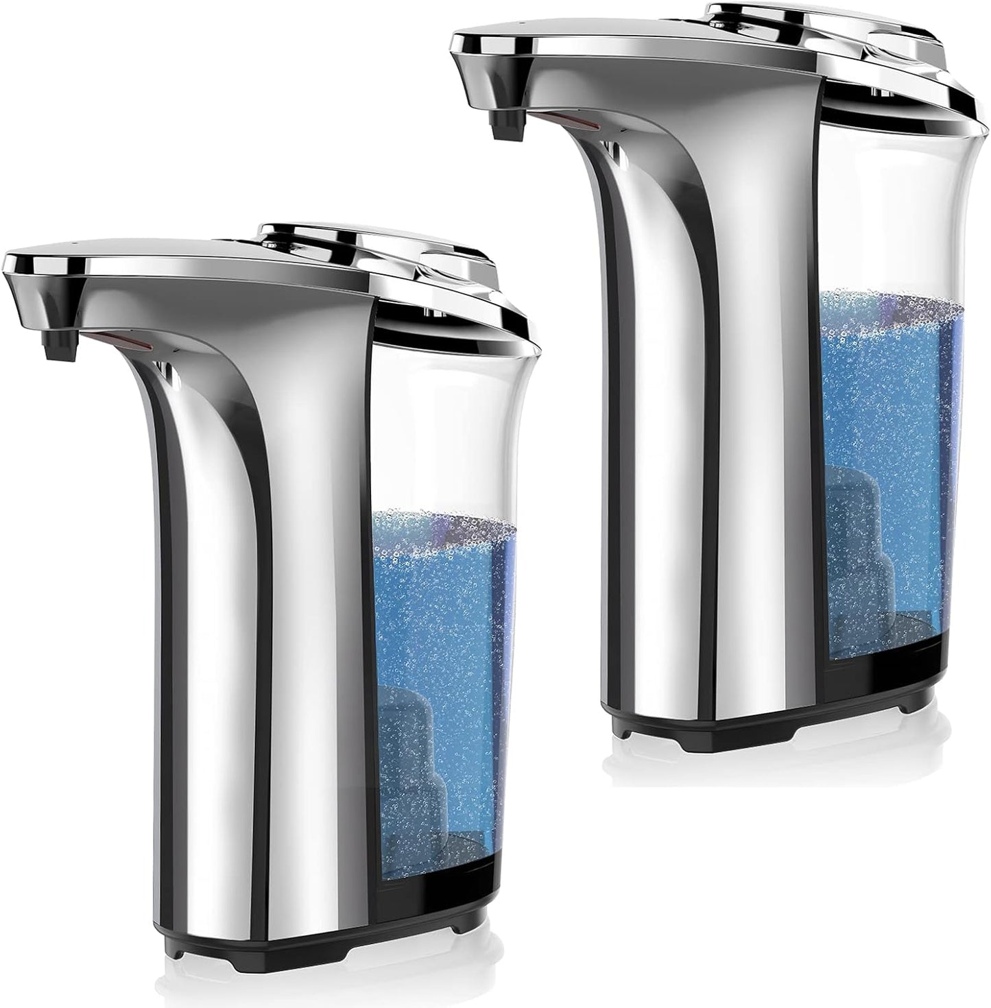 Automatic Soap Dispenser, Touchless Dish Soap Dispenser 17oz/500ml with Upgraded Infrared Sensor, 5