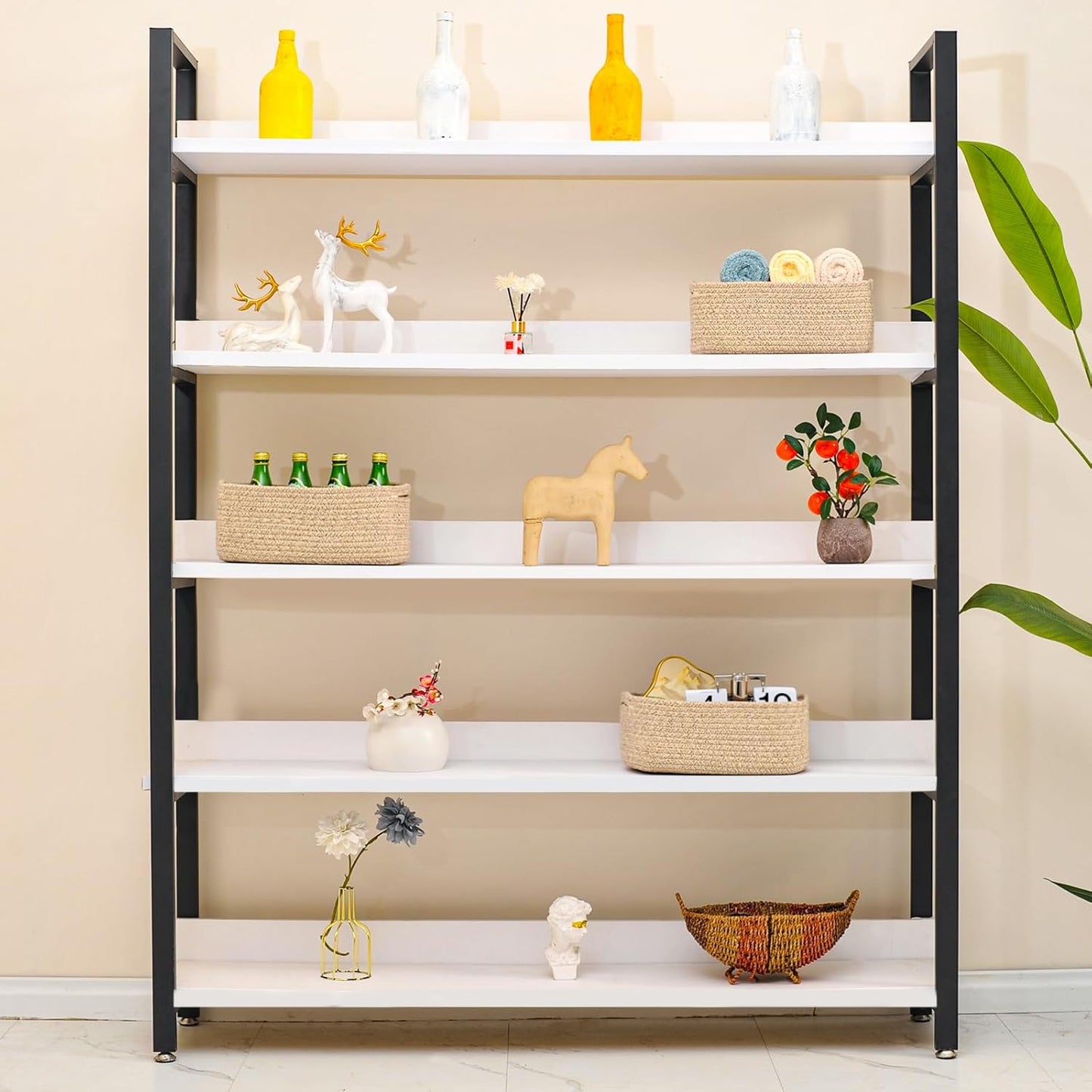 Small Baskets for Organizing, Woven Storage Baskets for Shelves, Small Rope Basket for Storage