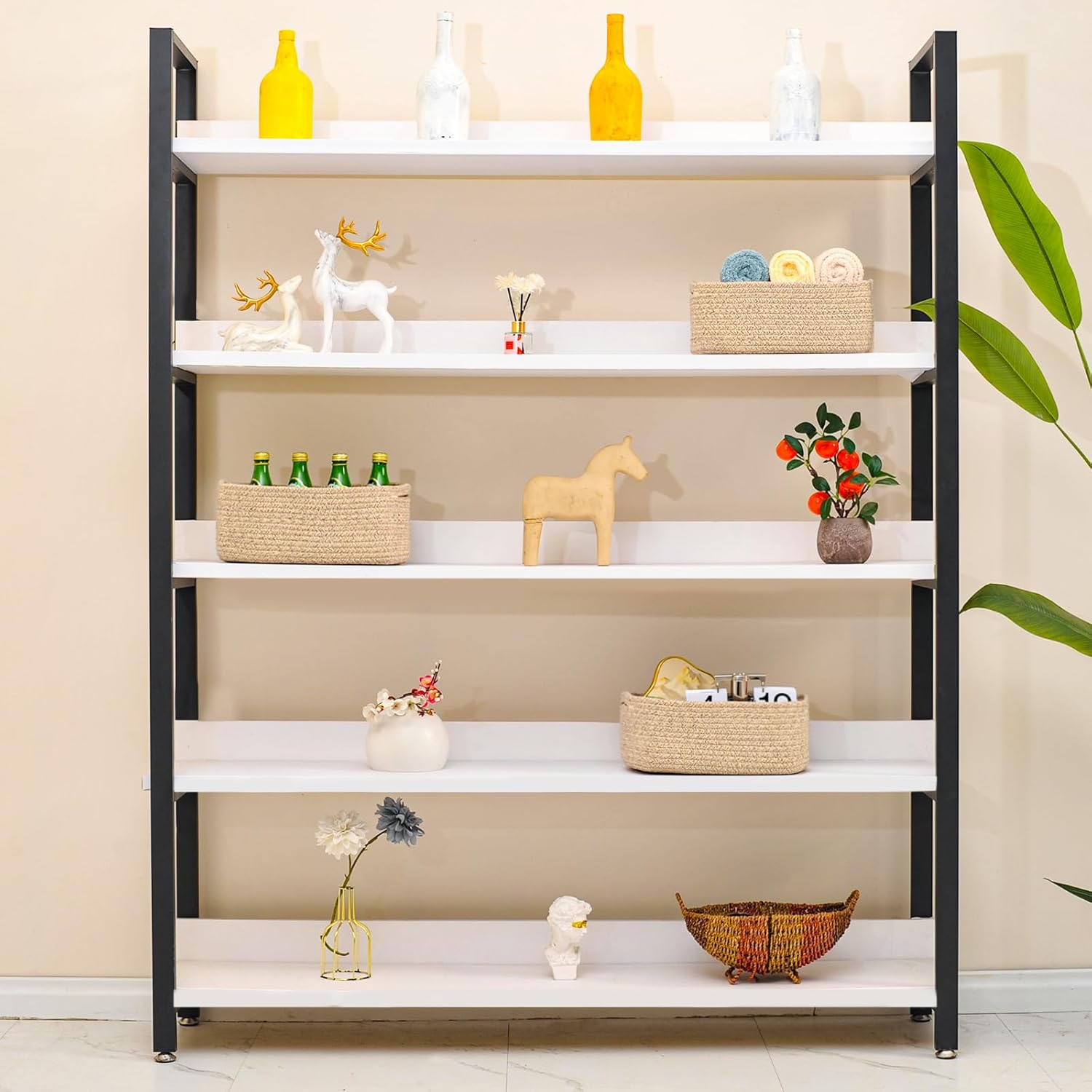 Small Baskets for Organizing, Woven Storage Baskets for Shelves, Small Rope Basket for Storage