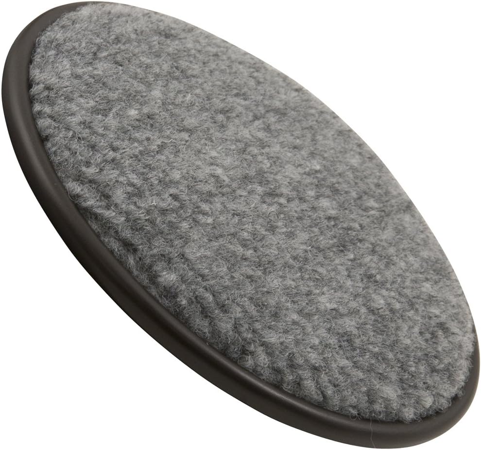SoftTouch 2 1/2" Round Reusable Carpet Bottom Furniture Caster Cups to Protect Hardwood, Tile or