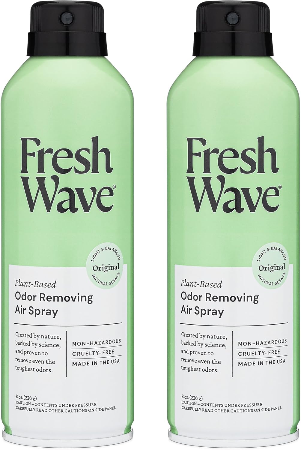 Fresh Wave Odor Eliminator Spray & Air Freshener, 8 oz. | Pack of 2 | Non-Aerosol, Fine Mist | Odor