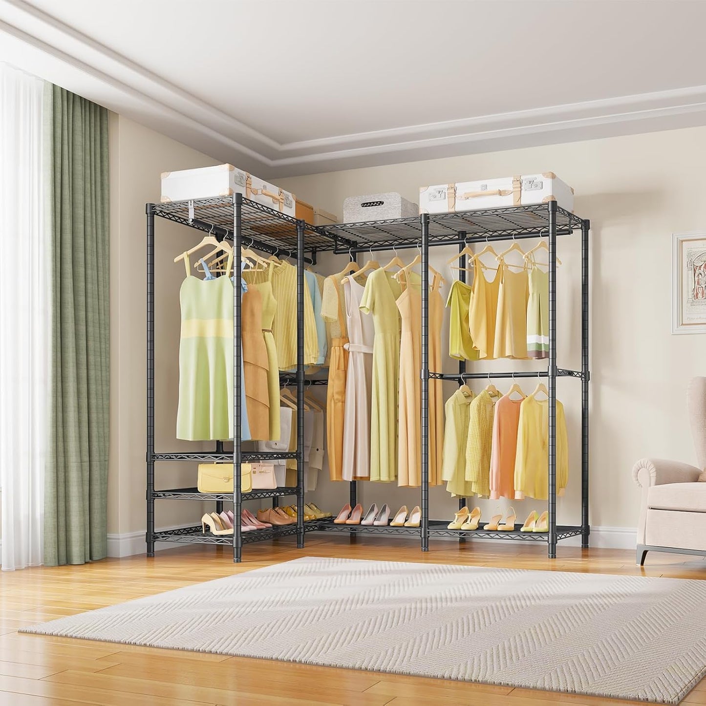 VIPEK V40 Plus Extra Large Clothes Rack Heavy Duty Clothing Rack for Hanging Clothes