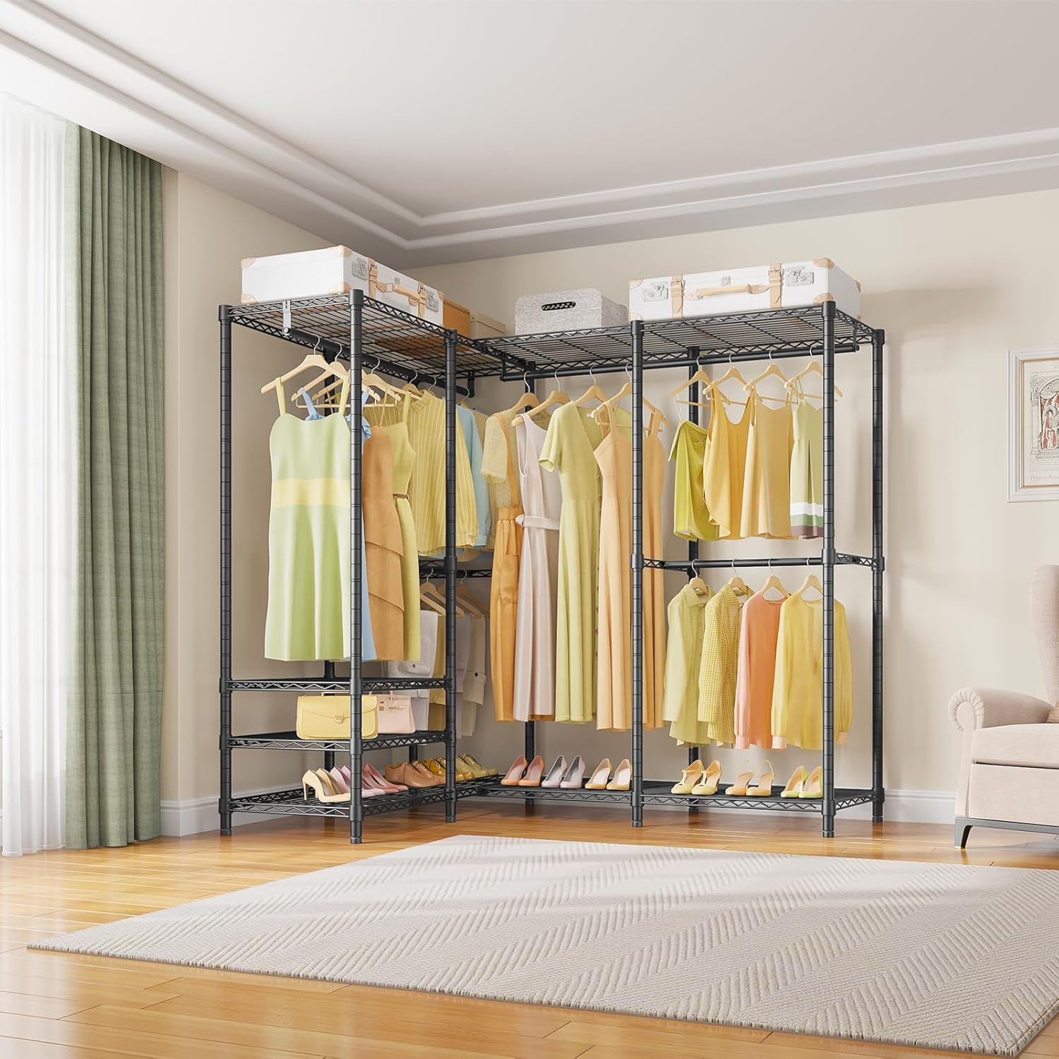 VIPEK V40 Plus Extra Large Clothes Rack Heavy Duty Clothing Rack for Hanging Clothes