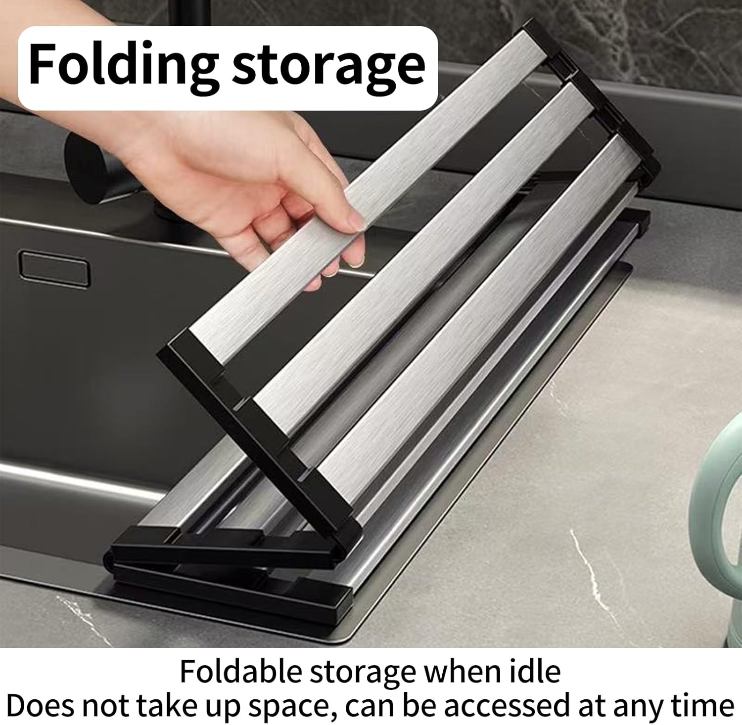 Foldable Dish Drying Rack, Over The Sink Dish Drying Rack ，Dish Drying mat，Dish Drying mats for