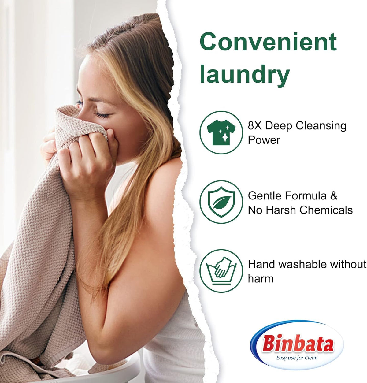 Laundry Detergent Sheets - Up To 128 Loads, Hypoallergenic, Eco-Friendly Forest Scent