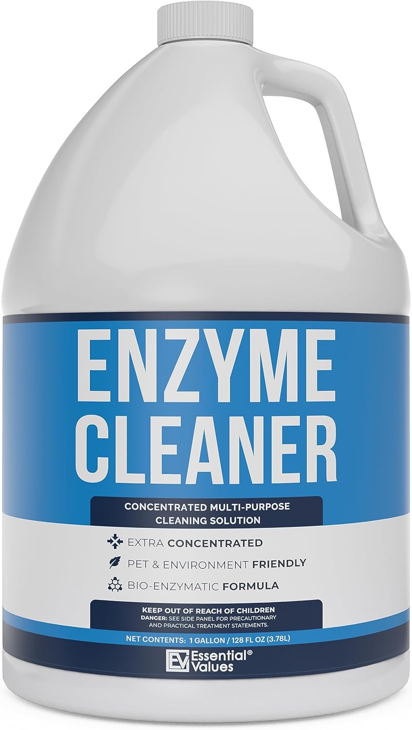 Enzyme Cleaner (1 Gallon / 128 Fl OZ), Drain Cleaner, Made in USA – Multi-Purpose Solution- Stop