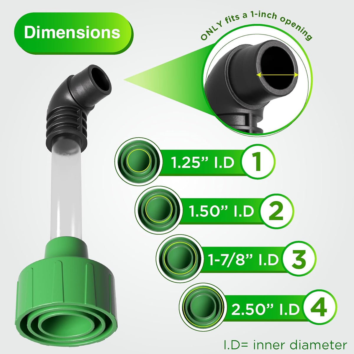 AC Drain Line Cleaner Adapter Evacuates & Unclog AC Drain Line - HVAC to PVC AC Drain Line Cleaner