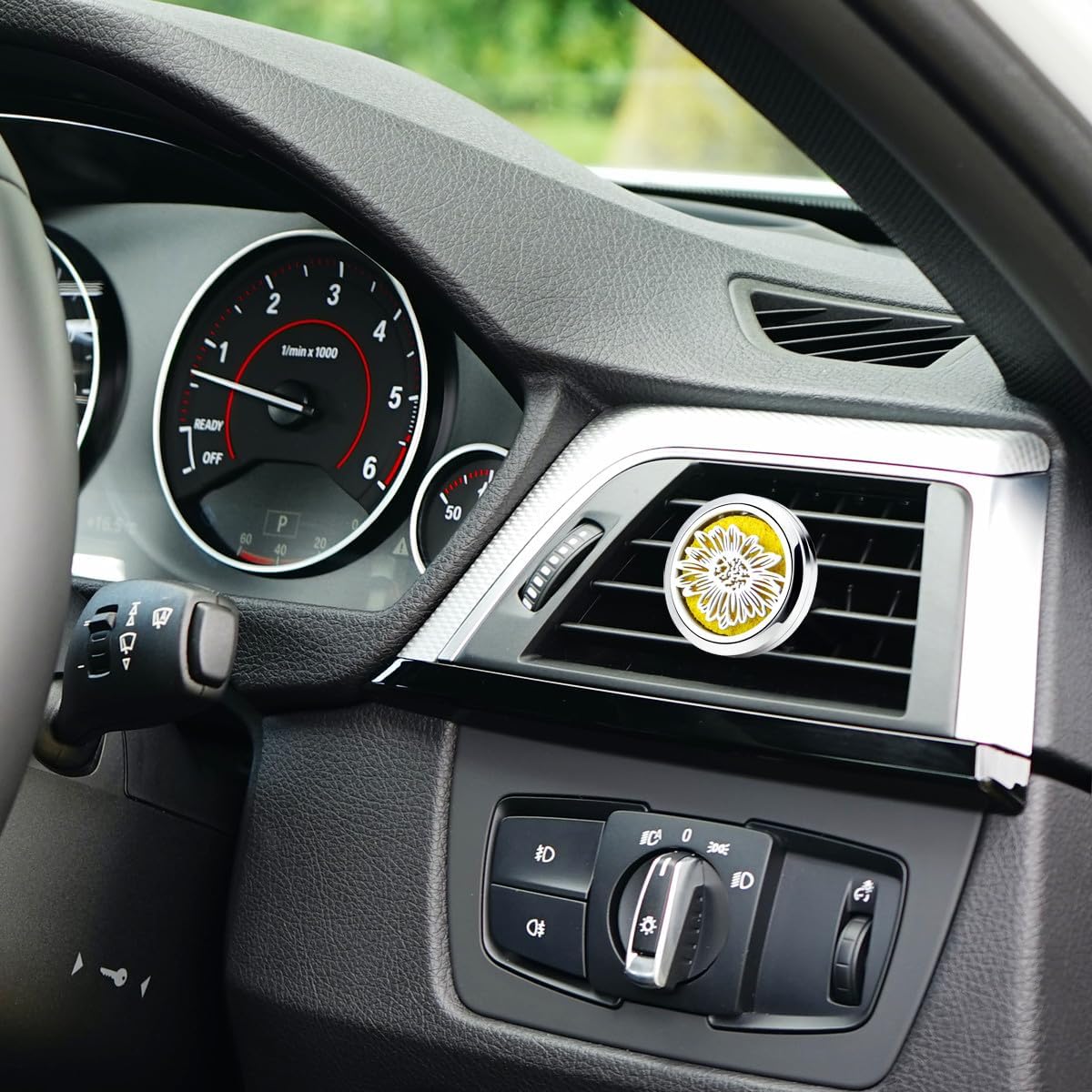 Sunflower Essential Oil Car Diffuser Vent Clips Car Diffuser Aromatherapy Vent Clip Air Freshener