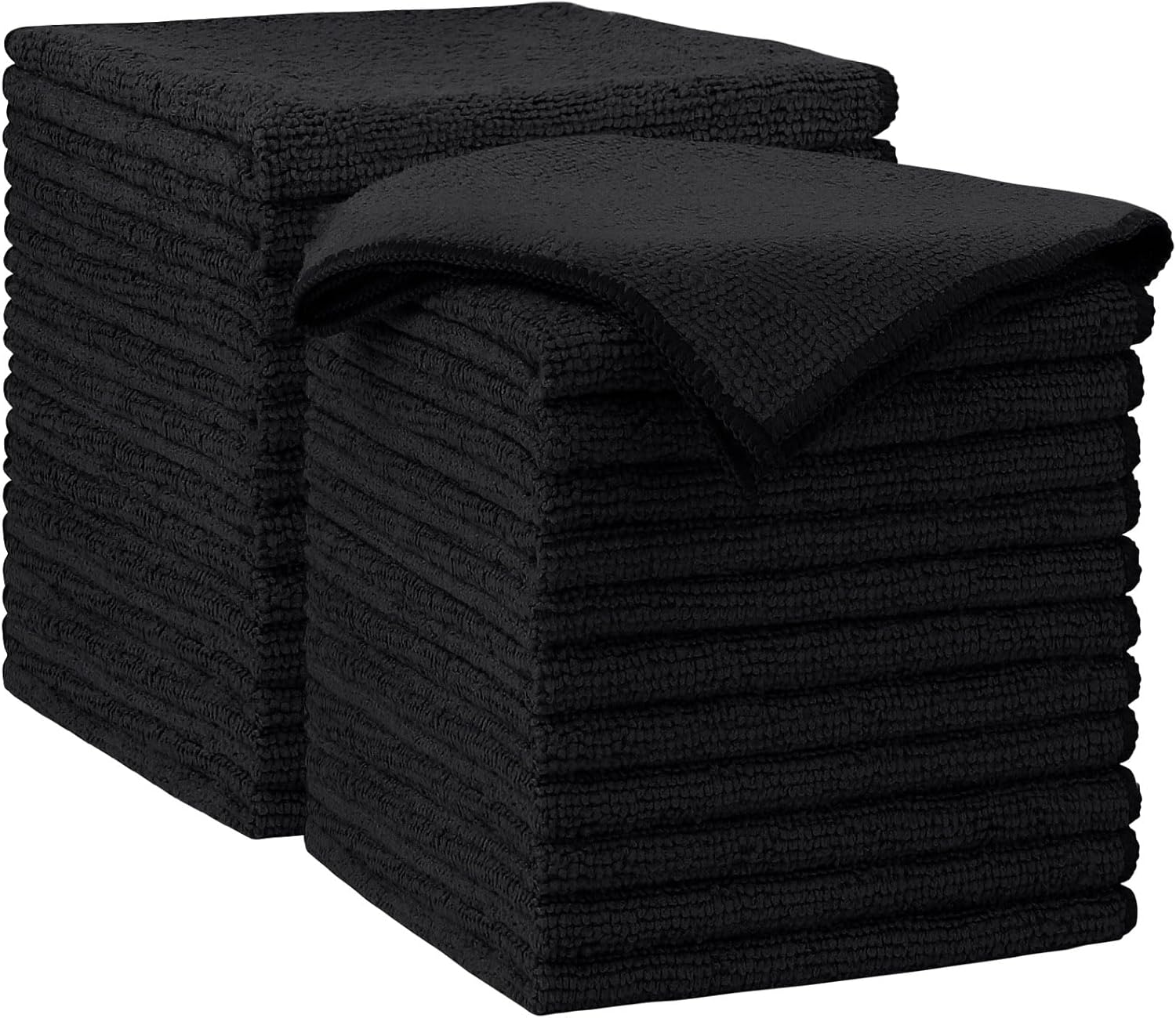 AIDEA Microfiber Cleaning Cloth-24PK, Soft Microfiber Towels for Cars, Absorbent Cleaning Rags