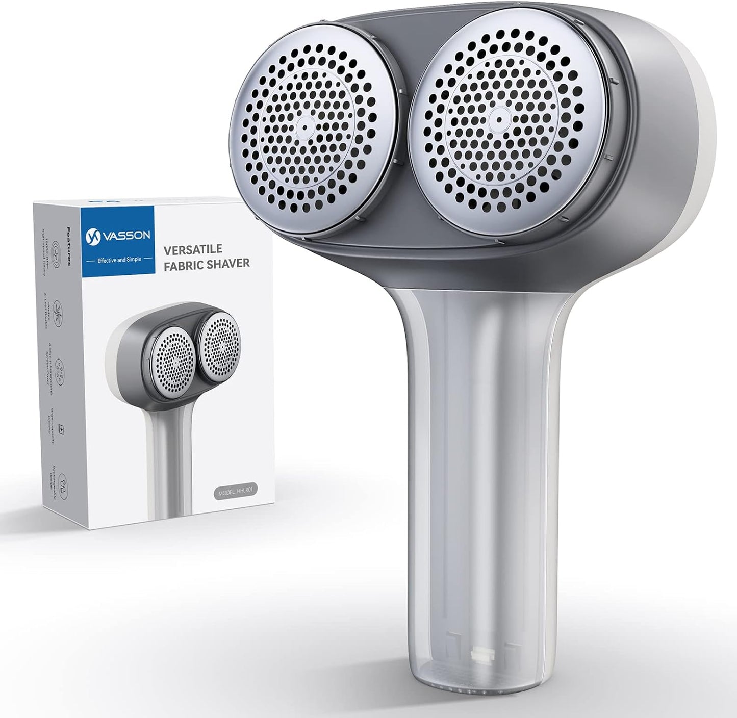VASSON Fabric Shaver, Electric Lint Remover, Rechargeable Lint Shaver, Sweater Shavers to Remove