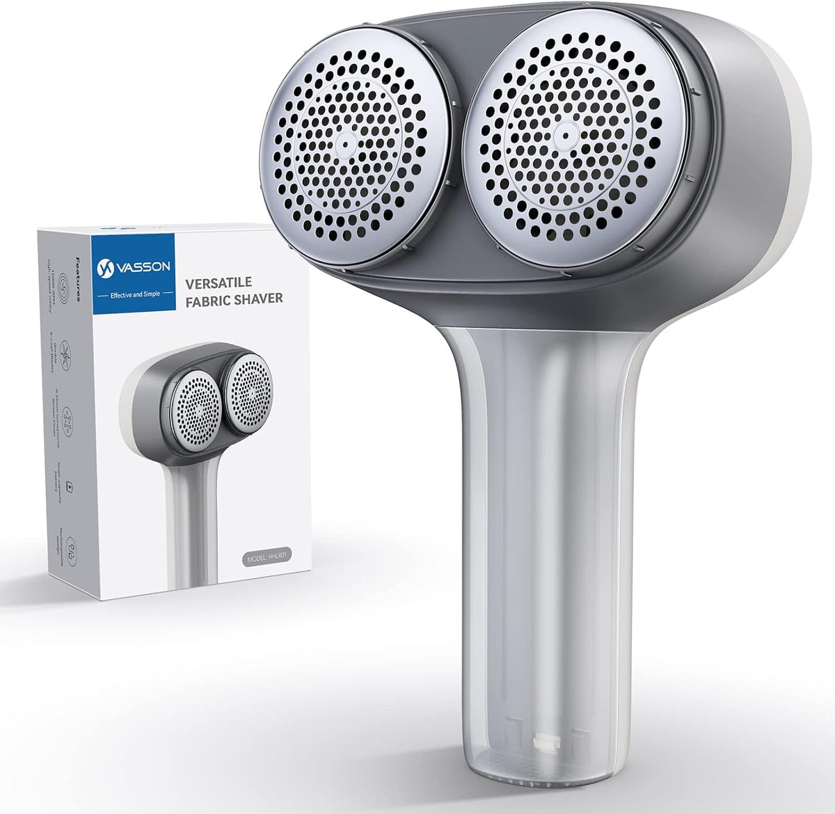 VASSON Fabric Shaver, Electric Lint Remover, Rechargeable Lint Shaver, Sweater Shavers to Remove