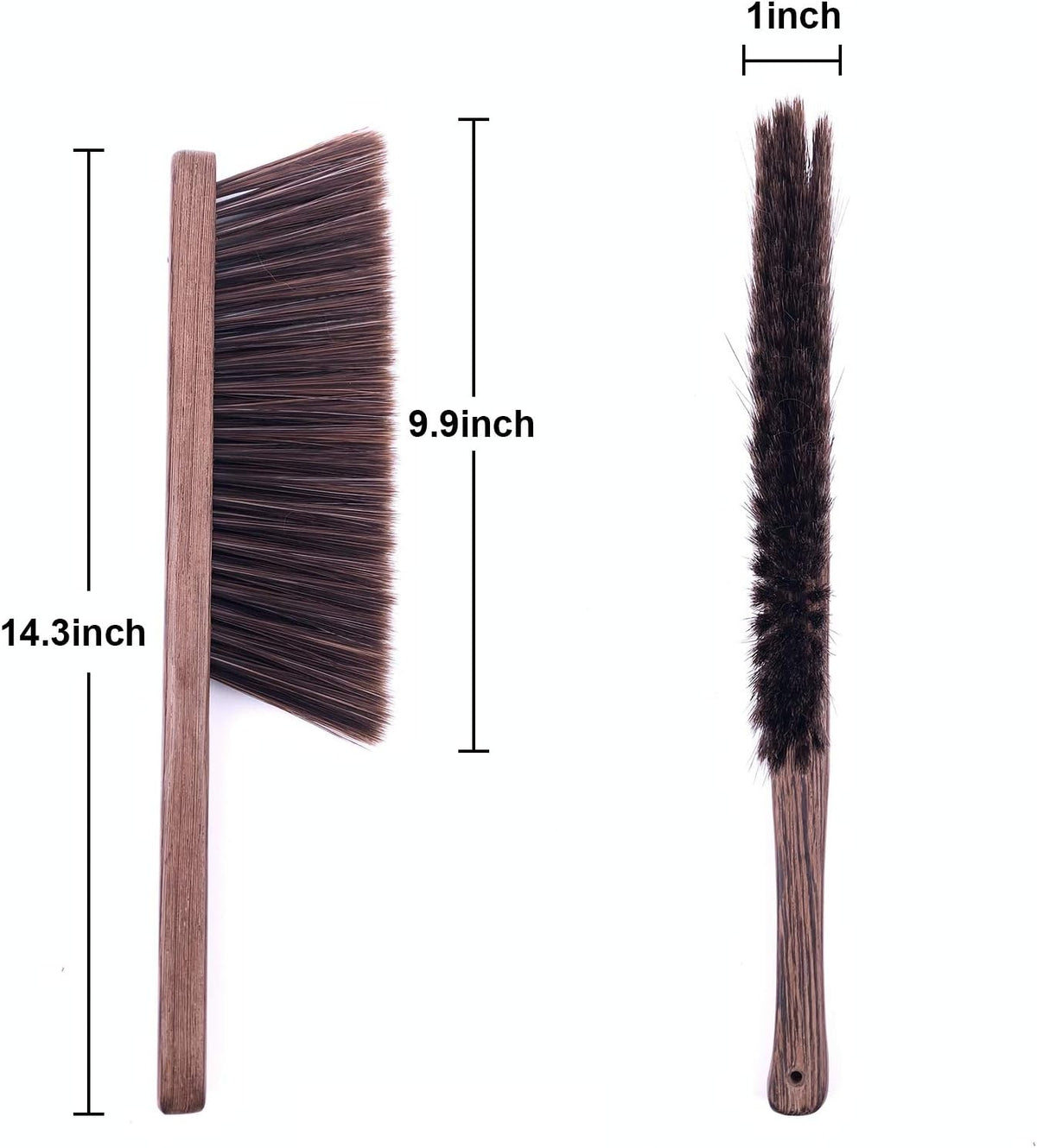 Hand Broom Cleaning Brushes-Soft Bristles Dusting Brush for Cleaning