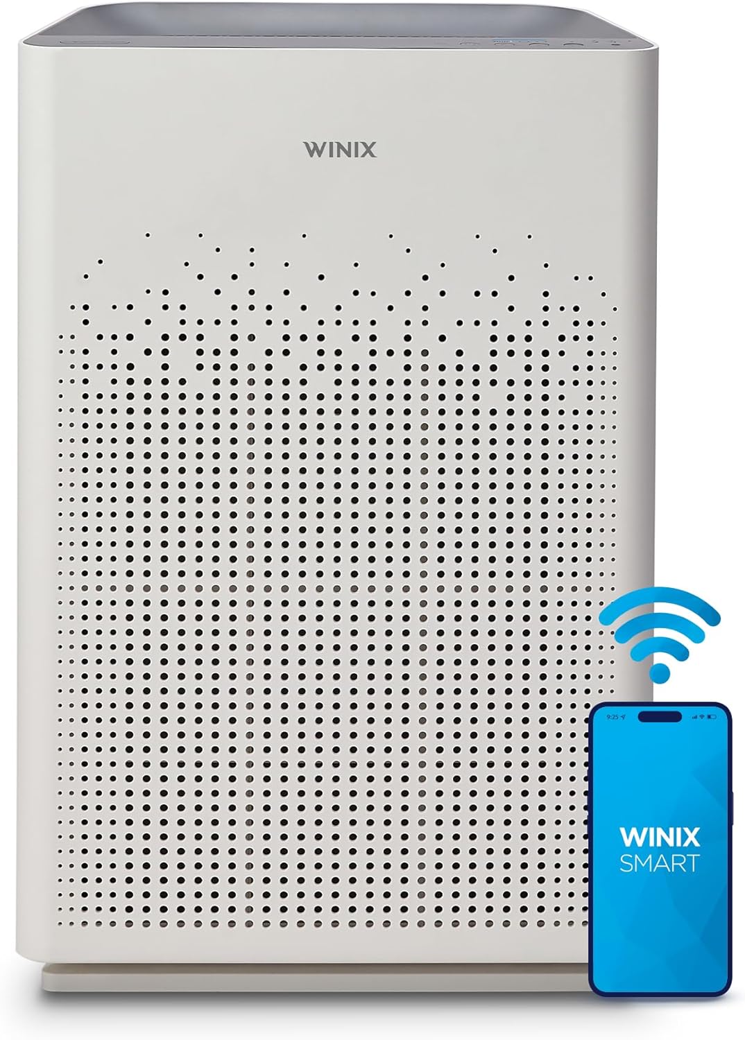WINIX AM90 Air Purifier for Home Large Room Up to 1740 Ft² in 1 Hr With Air Quality Monitor, True