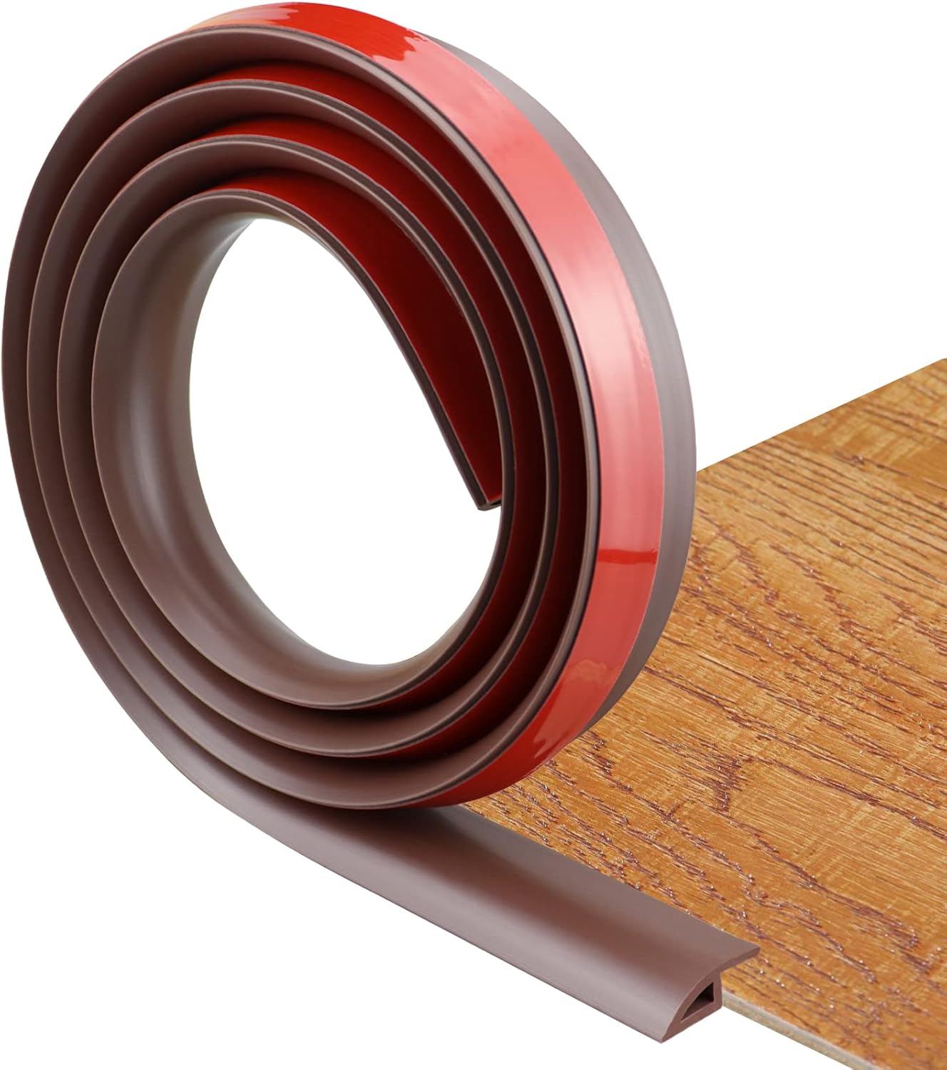 Floor Transition Strip Self Adhesive Carpet & Flooring Transitions Edging Trim Strip PVC Threshold