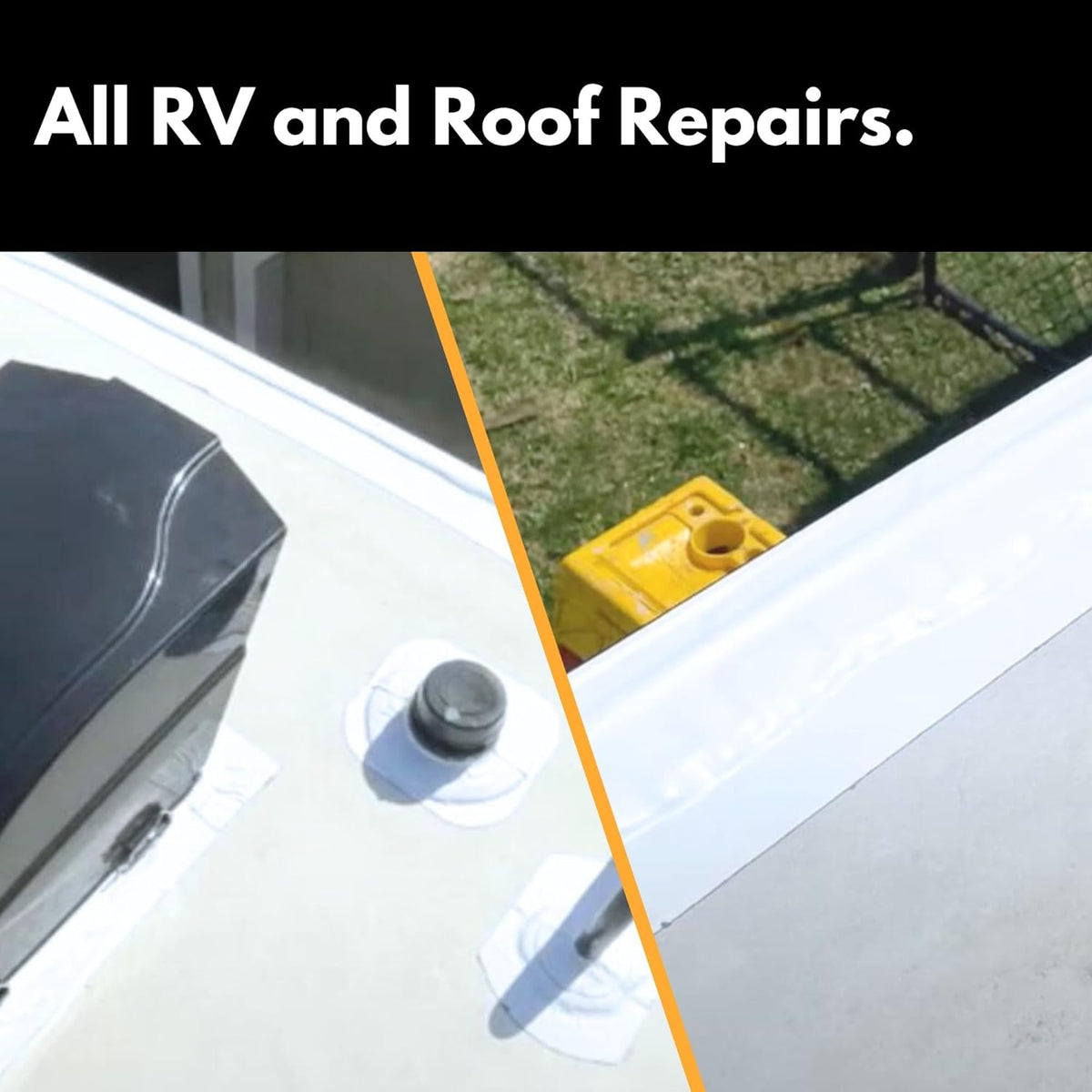 HSS Sealant Tape with MicroSealant - Waterproof Commercial Roofing Tape for Roof and RV Repair