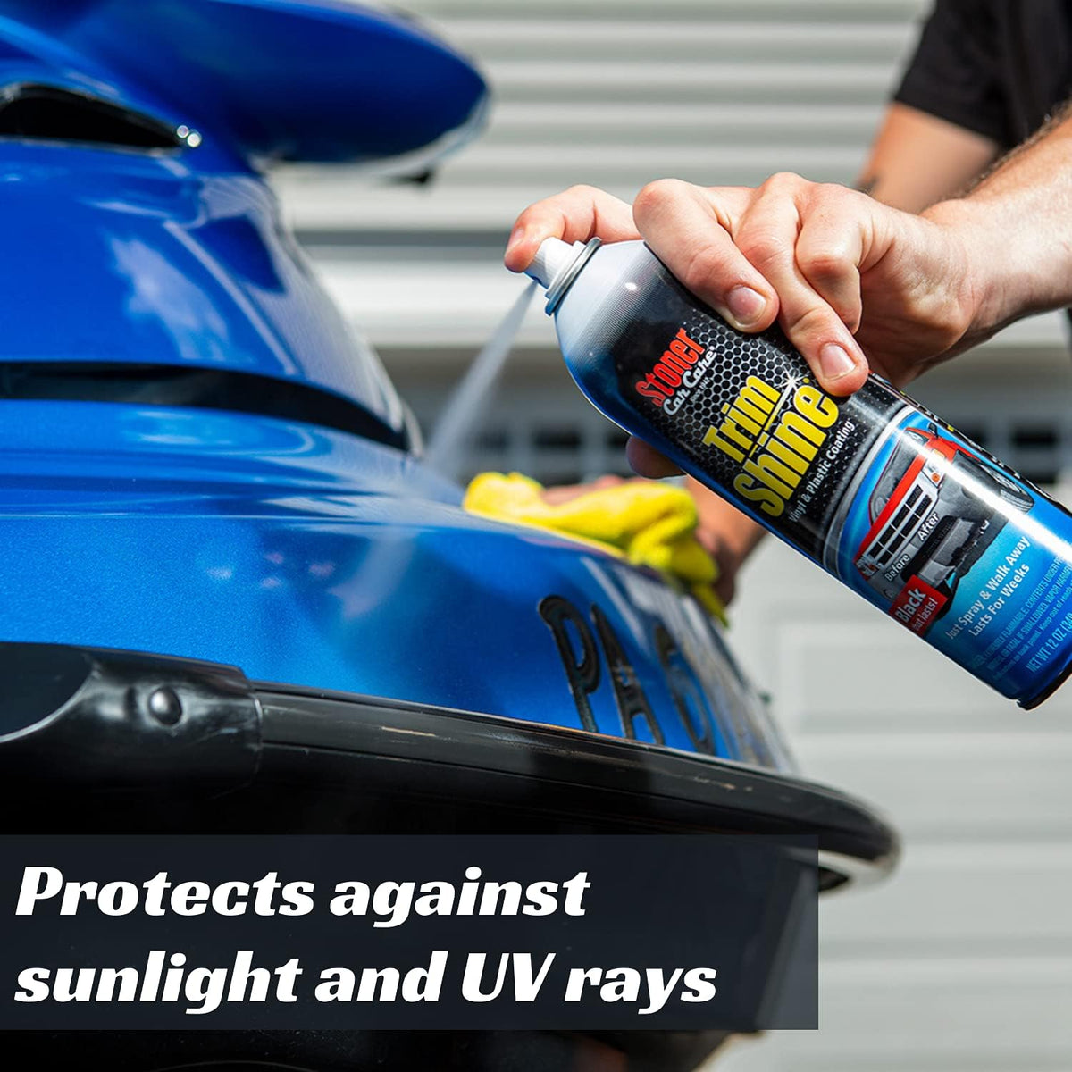 Stoner Car Care 91034-3PK Trim Shine – Vinyl and Plastic Protectant for Interior and Exterior