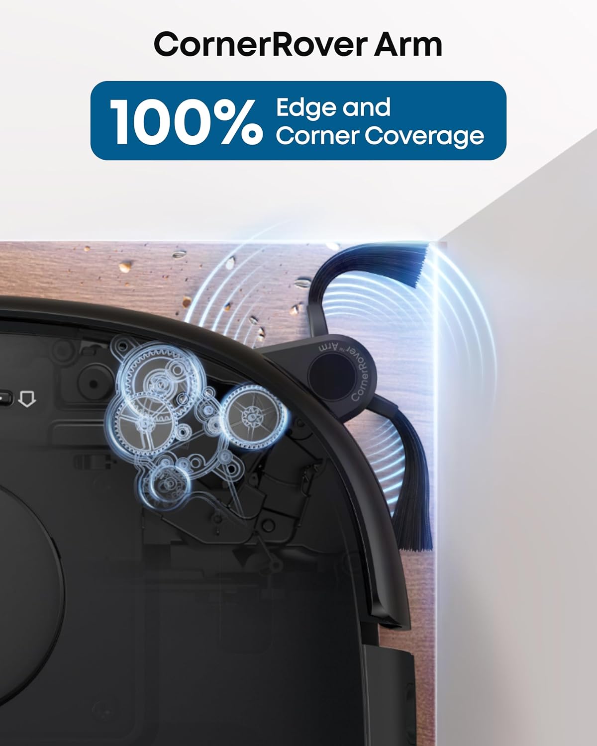 eufy Robot Vacuum E25, HydroJet System with Roller Mop, 20,000 Pa Turbo Suction, All-in-One Robot