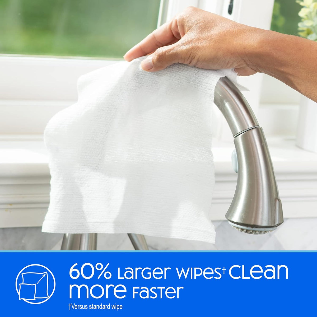 Nice 'N Clean Disinfecting Surface Wipes 304ct | Cleans & Disinfects Home & Kitchen Surfaces |