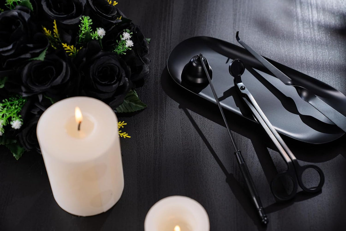 Candle Snuffer, Candlesnuffers Wick Snuffer Candle Extinguisher Accessory for Putting Out