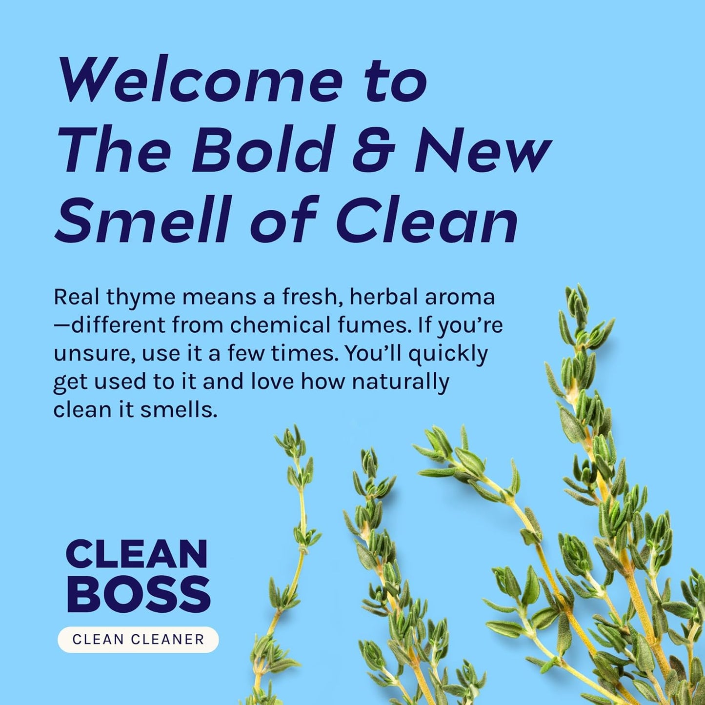 CleanBoss Botanical Disinfectant - 24 oz (Pack of 2) - Multi-Surface Cleaner - Kills 99.9% of Germs