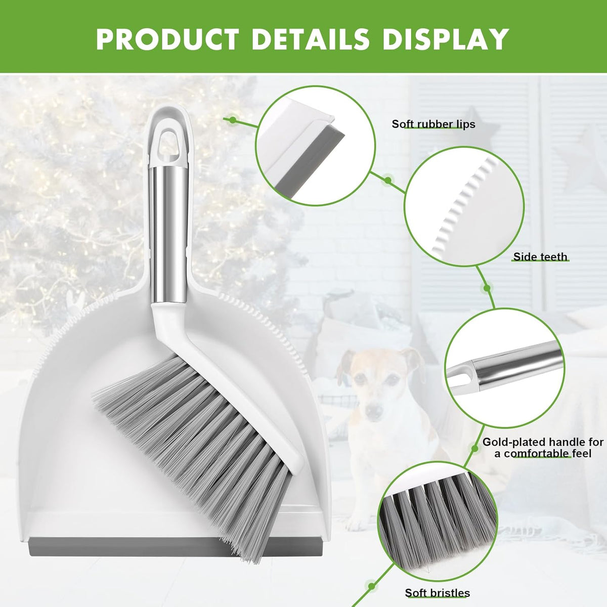 Small Broom and Dustpan Set, Dustpan and Brush Set, Small Brush and Dustpan Set, Hand Broom and