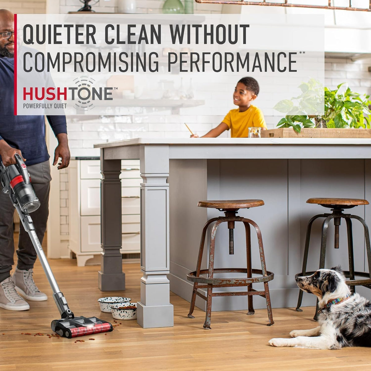 Hoover ONEPWR WindTunnel Emerge Pet Cordless Stick Vacuum Cleaner, Lightweight Stick Vac, Powerful