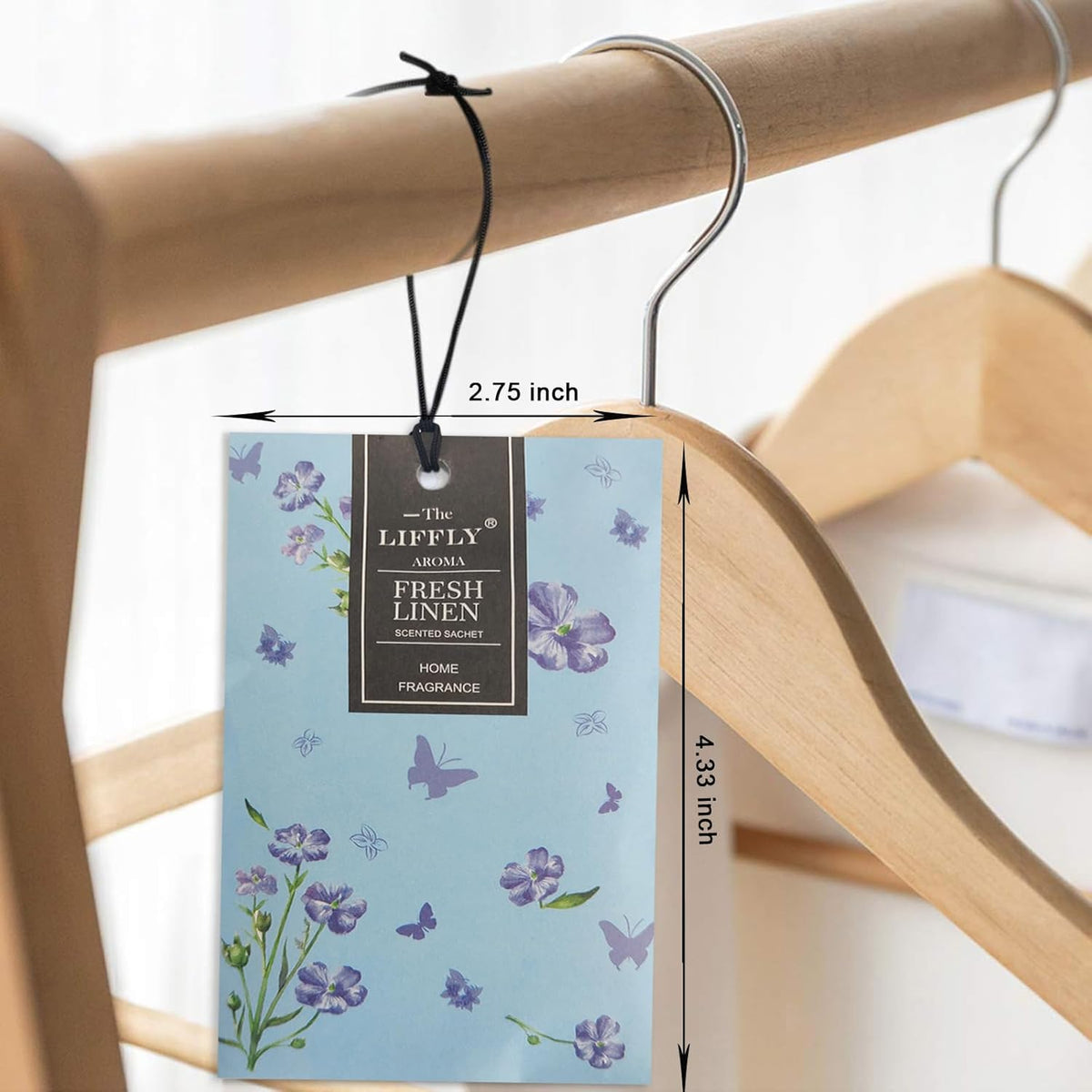 14 Packs Scented Sachets for Drawers and Closets Lavender Fresh Linen Sandalwood Cherry Blossoms 4