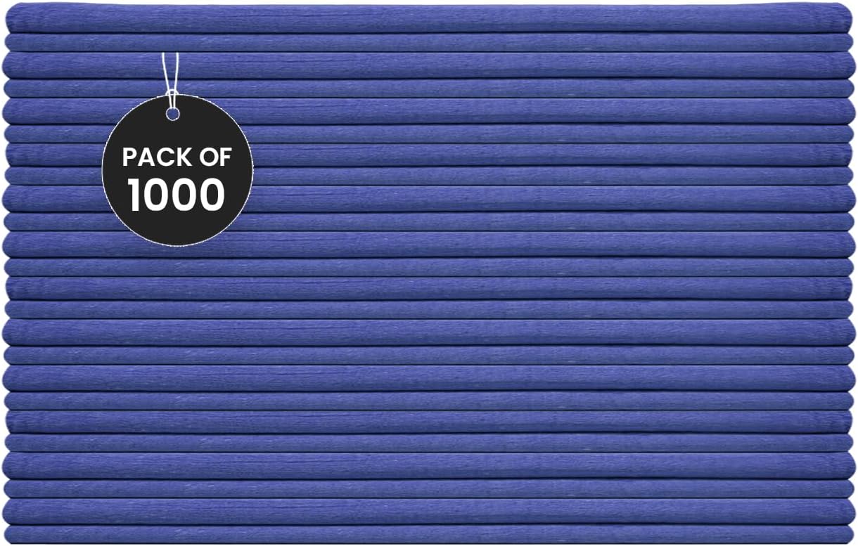 Shop Towels (Blue, 1000-Pack) - Bulk Cleaning Towel in a Bag, Mechanic Cotton Wipes for Car