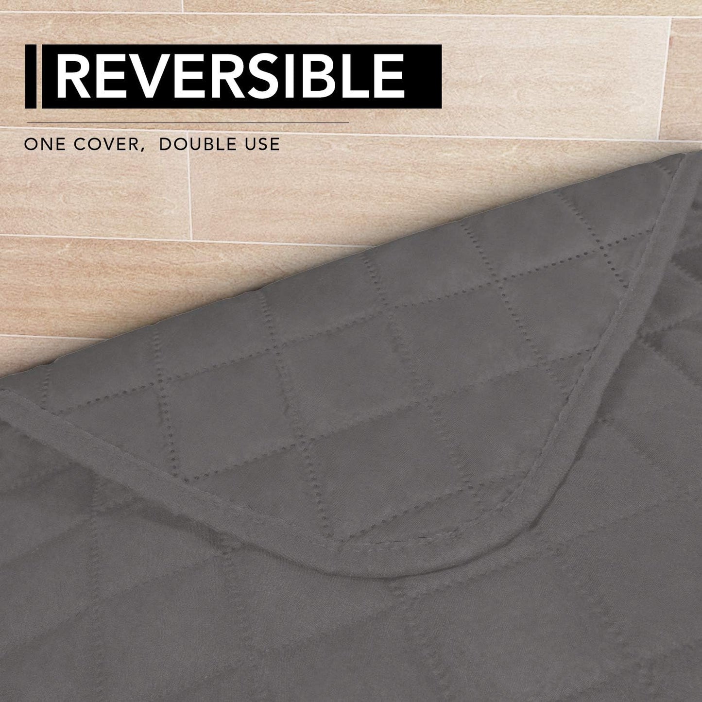Easy-Going Sectional Couch Covers for Dogs L Shape Sofa Cover Reversible Sofa Slipcover Chaise