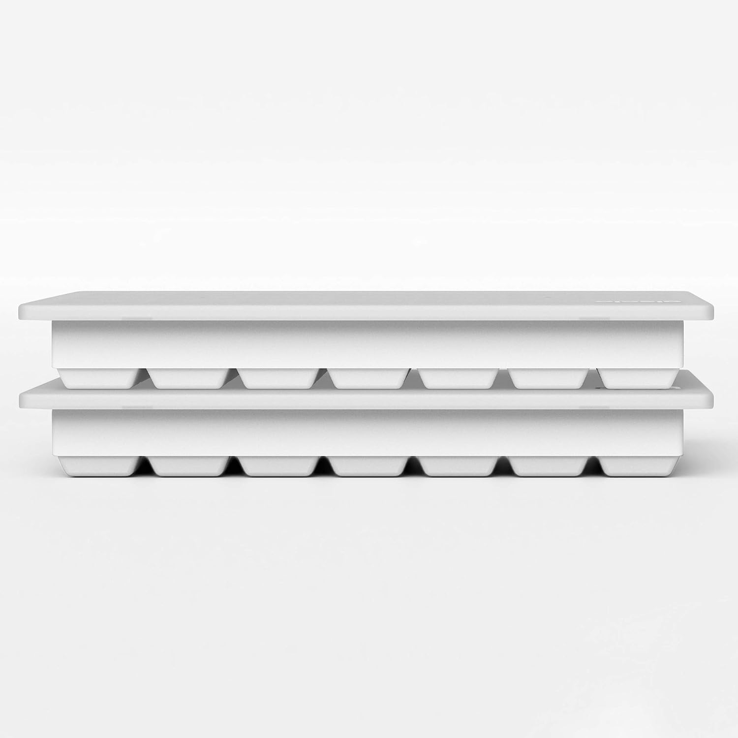 glacio Ice Cube Tray – Small Silicone Molds with Lids, BPA-Free and Flexible for Cocktails and
