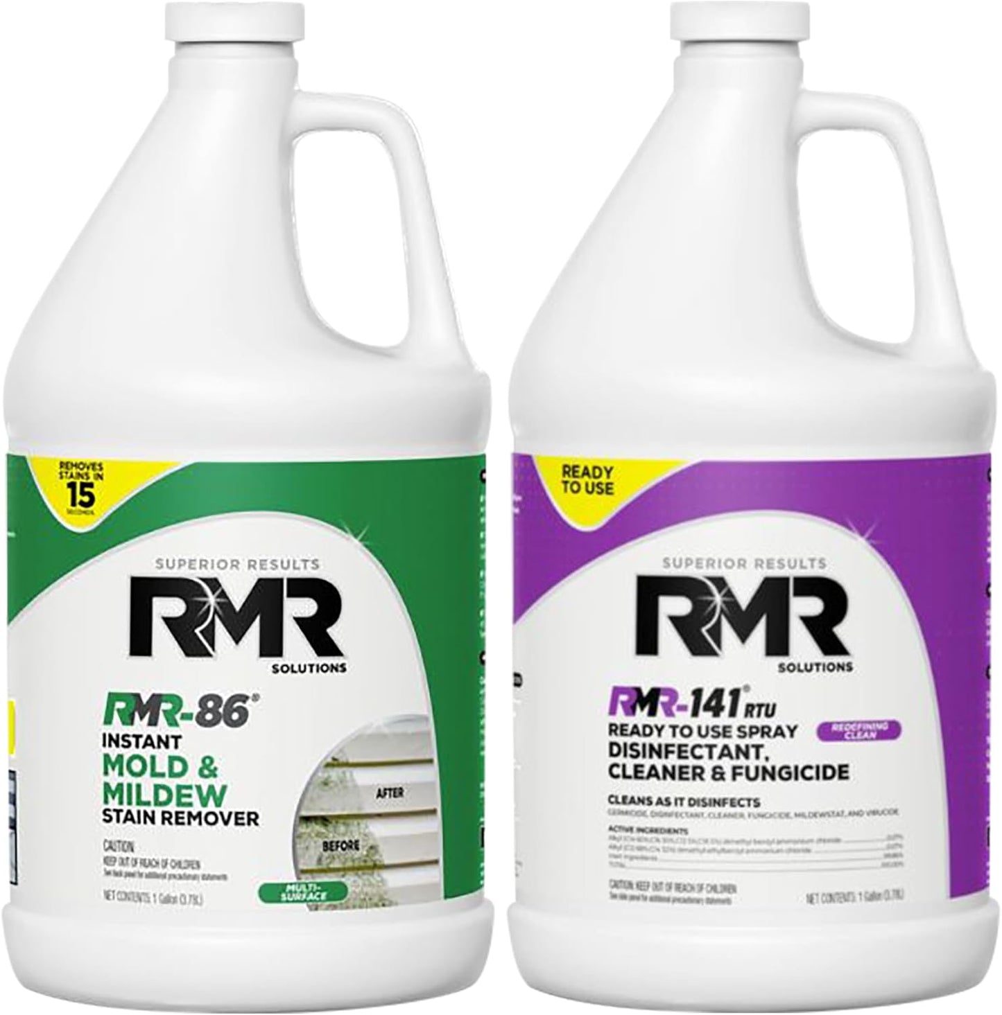 RMR Brands DIY Mold Remover Bundle - Complete Mold Killer & Stain Remover Bundle - Mold and Mildew