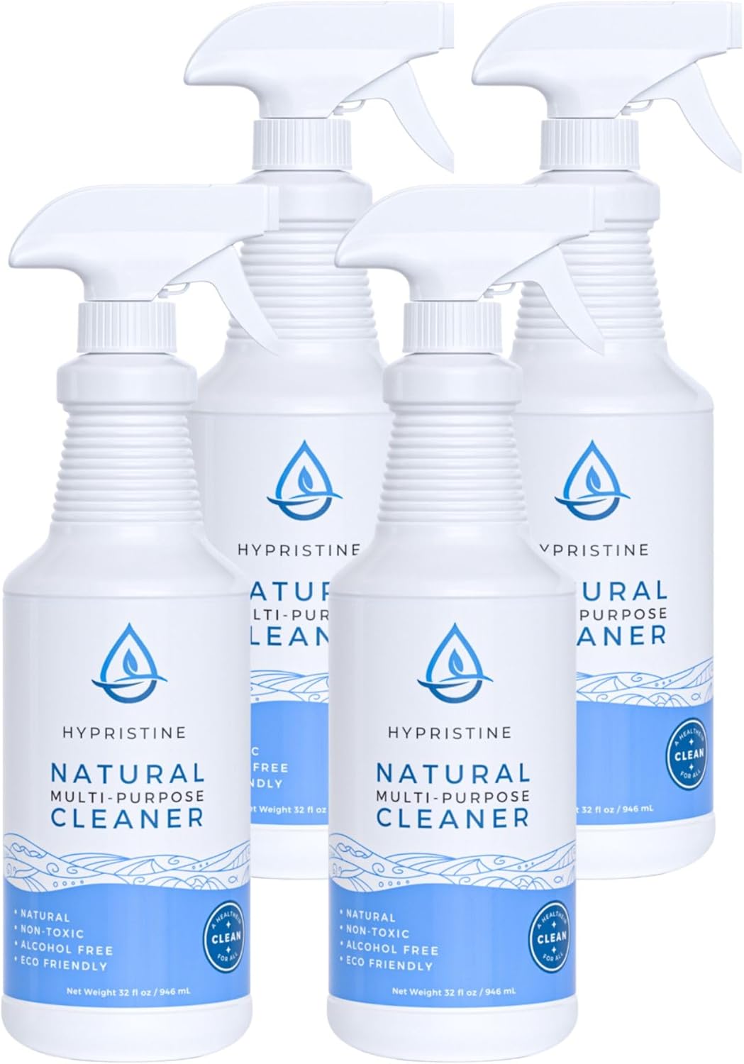 PURE Hypochlorous Acid Spray, Multi-Purpose Cleaner, Superior Shelf Life, 0% Bleach, 0% Alcohol