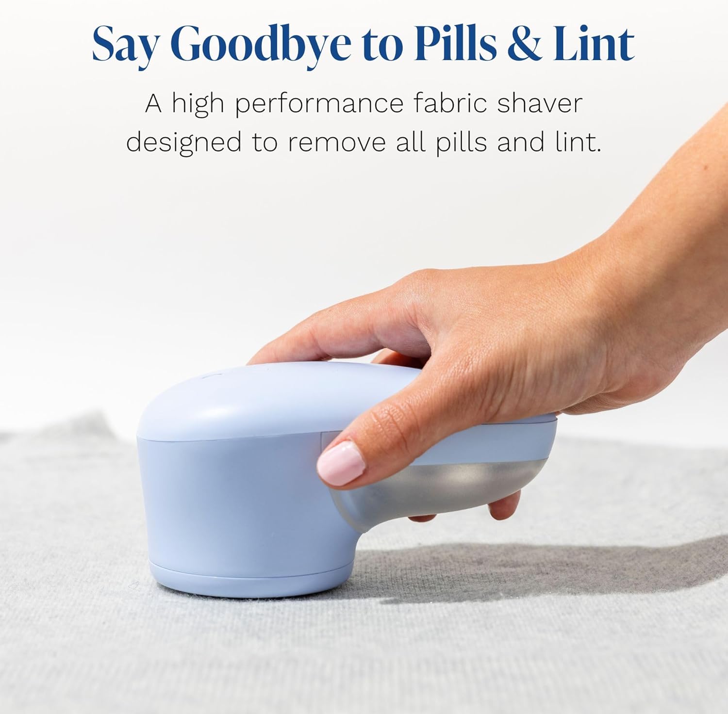 Nori Trim Fabric Shaver - Lint Remover for Clothes & Furniture Couch Pilling - Sweater Pill Remover