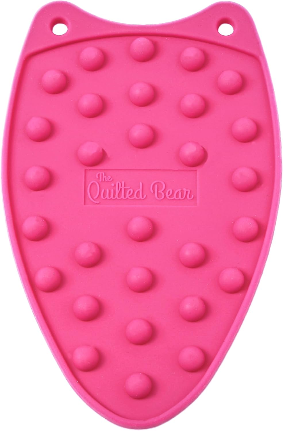 The Quilted Bear Mini Iron Rest - Silicone Heat Resistant Mat for Stress-Free Crafting, Sewing &