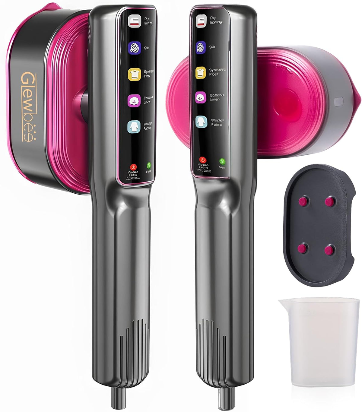 Portable Clothes Steamer, 1200W Touch Screen Handheld Steamer for Clothes, 1s Powerful Wrinkle