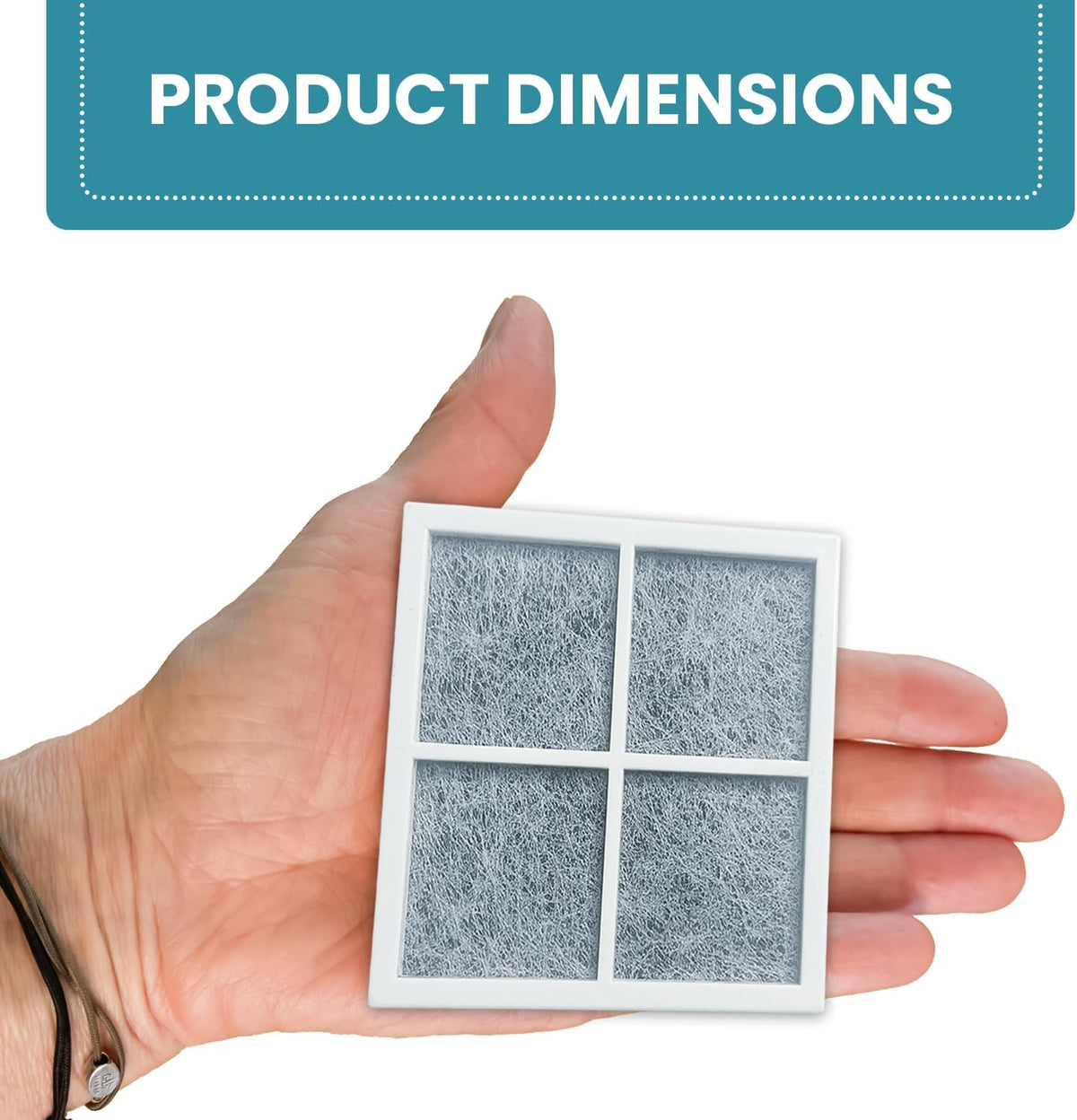 LT120F Refrigerator Air Filter Compatible with LG Refrigerator Air Filter Replacement ADQ73214404