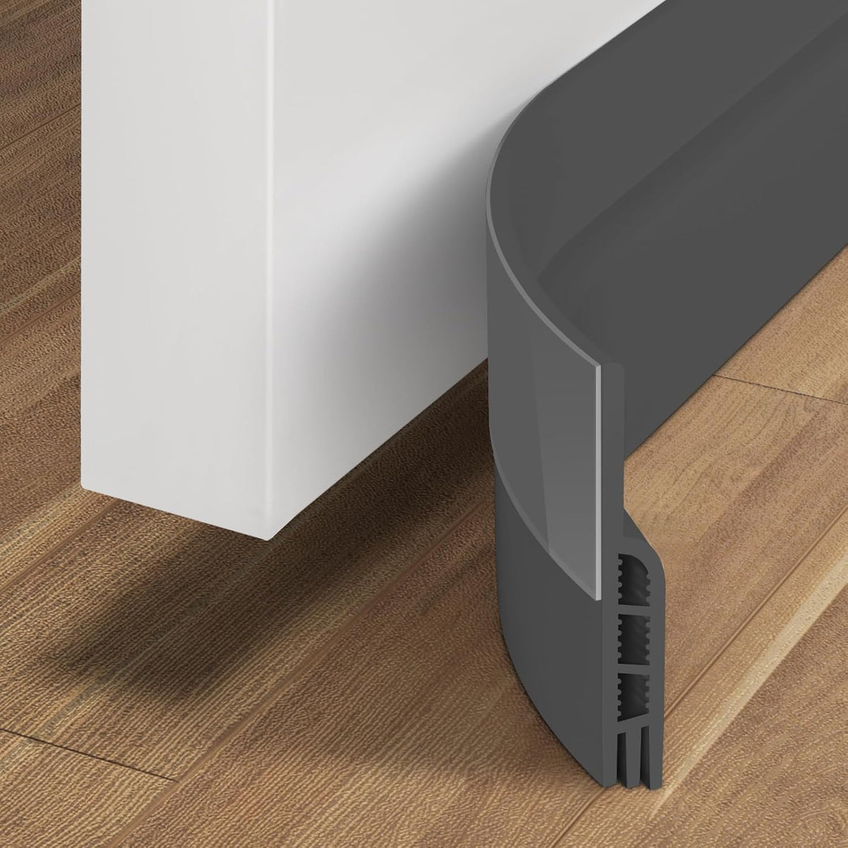 Holikme Weather Stripping 41 inch Door Draft Stopper Under Door Draft Blocker Doors Sweep Noise