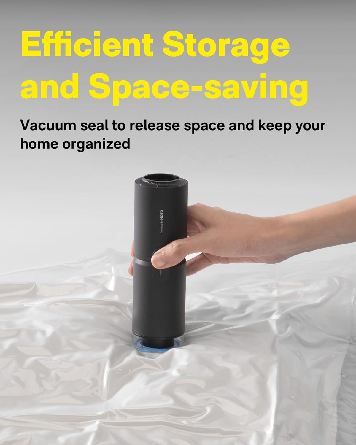 HOTO Handheld Vacuum Cleaner Cordless, Desk Vacuum Cleaner Compressed Electric Air Duster 15000Pa
