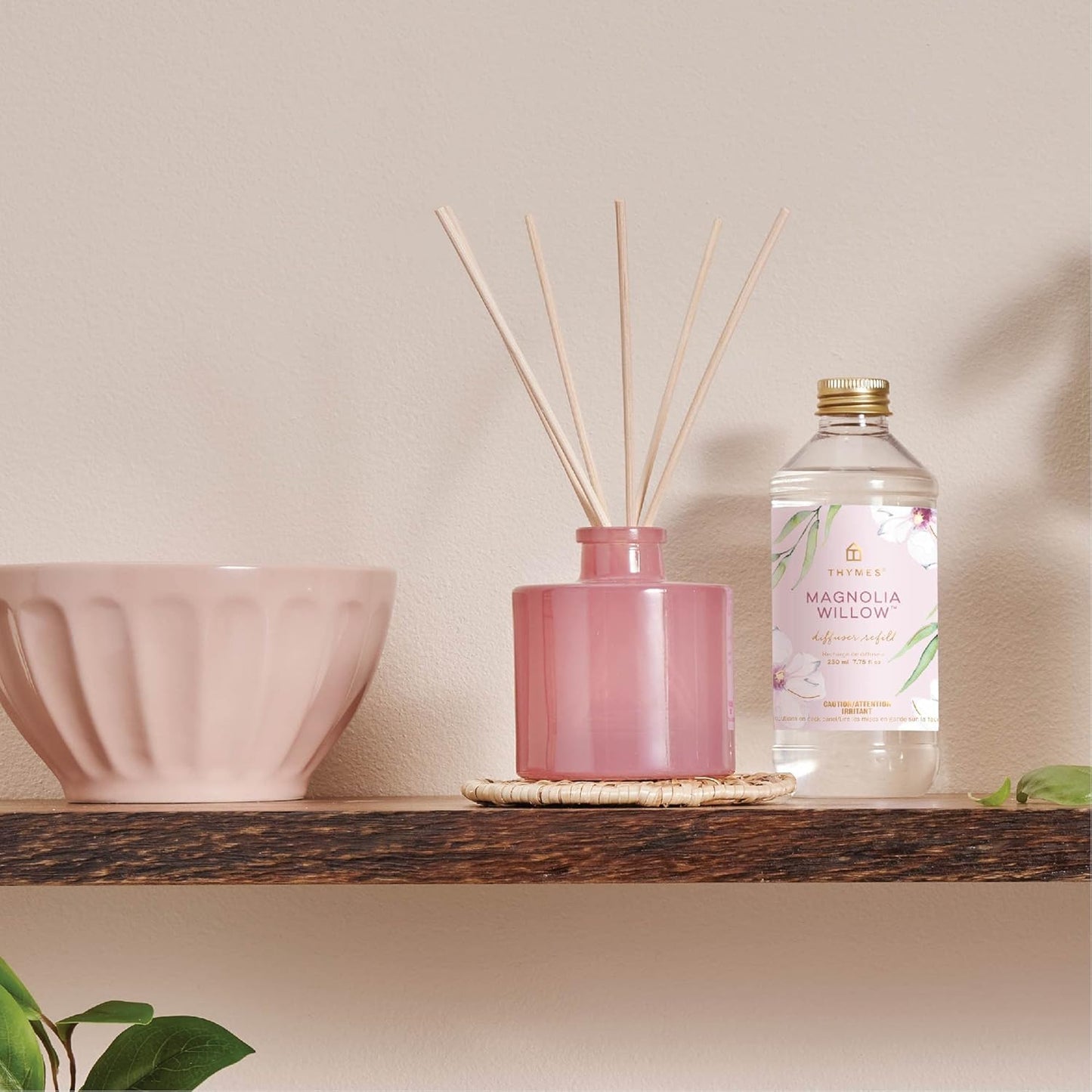 Thymes Reed Diffuser Oil - Magnolia Willow - 7.75 Fl Oz