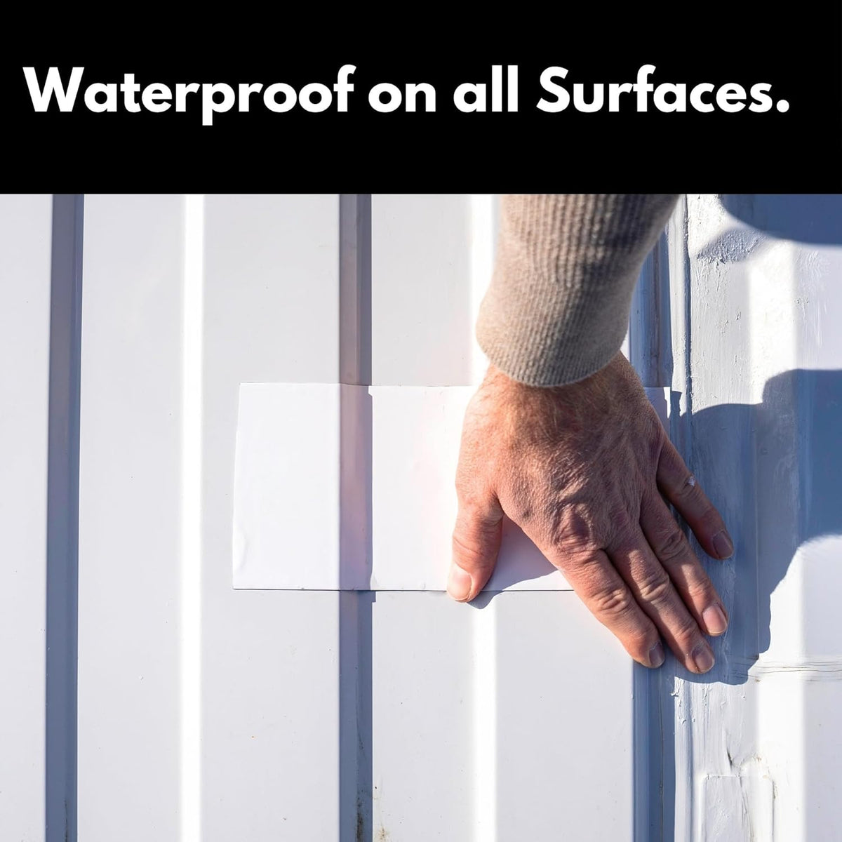 HSS Sealant Tape with MicroSealant - Waterproof Commercial Roofing Tape for Roof and RV Repair