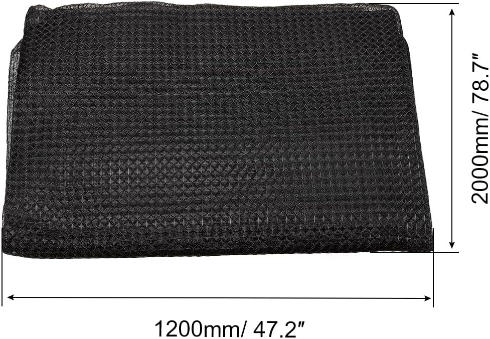 PATIKIL 47.2" x 78.7" Air Conditioner Air Filter Material, Plastic Dustproof Filtering Mesh Screen