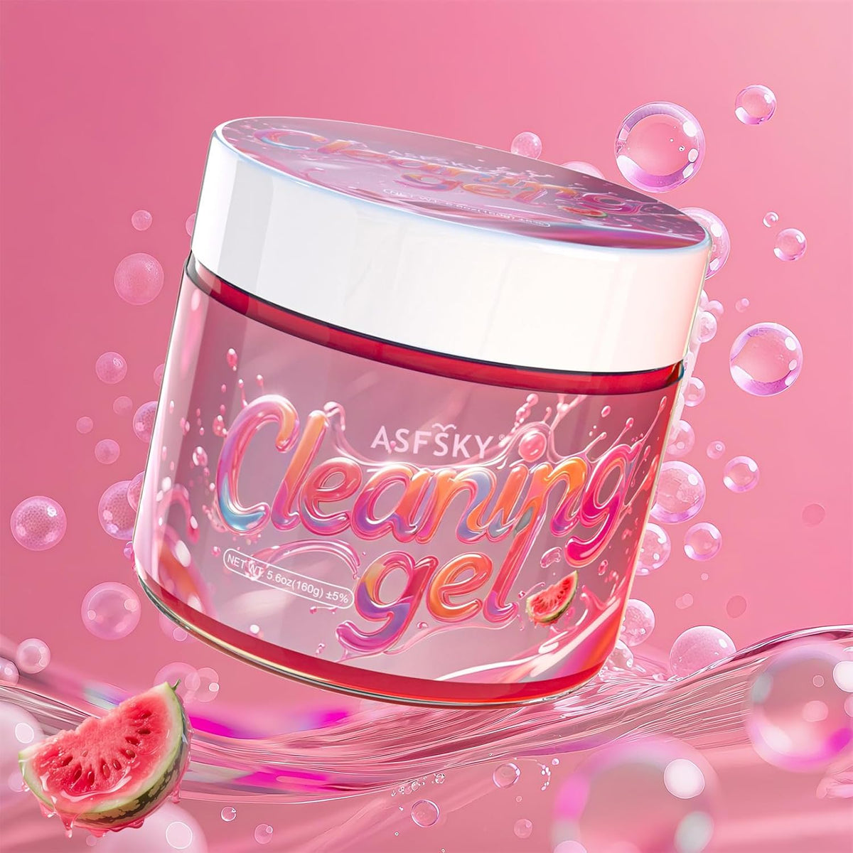 ASFSKY Car Cleaning Gel (Red,Watermelon) Cleaning Putty Universal Dust Cleaning Car Interior