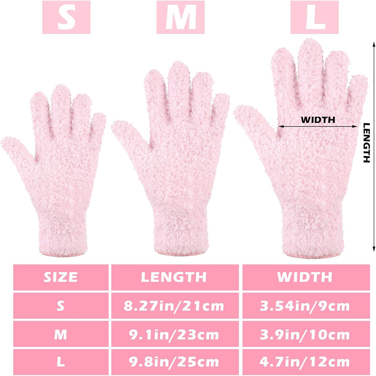 Patelai 3 Pairs Microfiber Plant Dusting Gloves Leaf Cleaning Gloves for Indoor Plants, Blinds