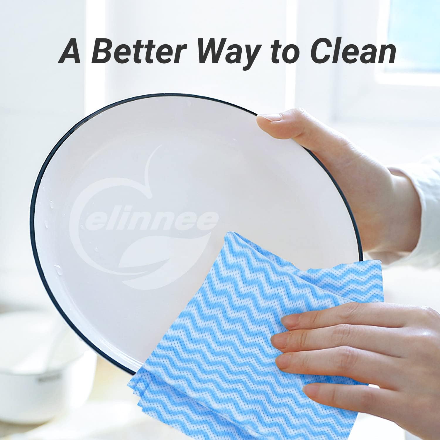 Reusable Cleaning Cloths Dish Paper Towels, Domestic Cleaning Towels, Multipurpose Quick-Dry Rag