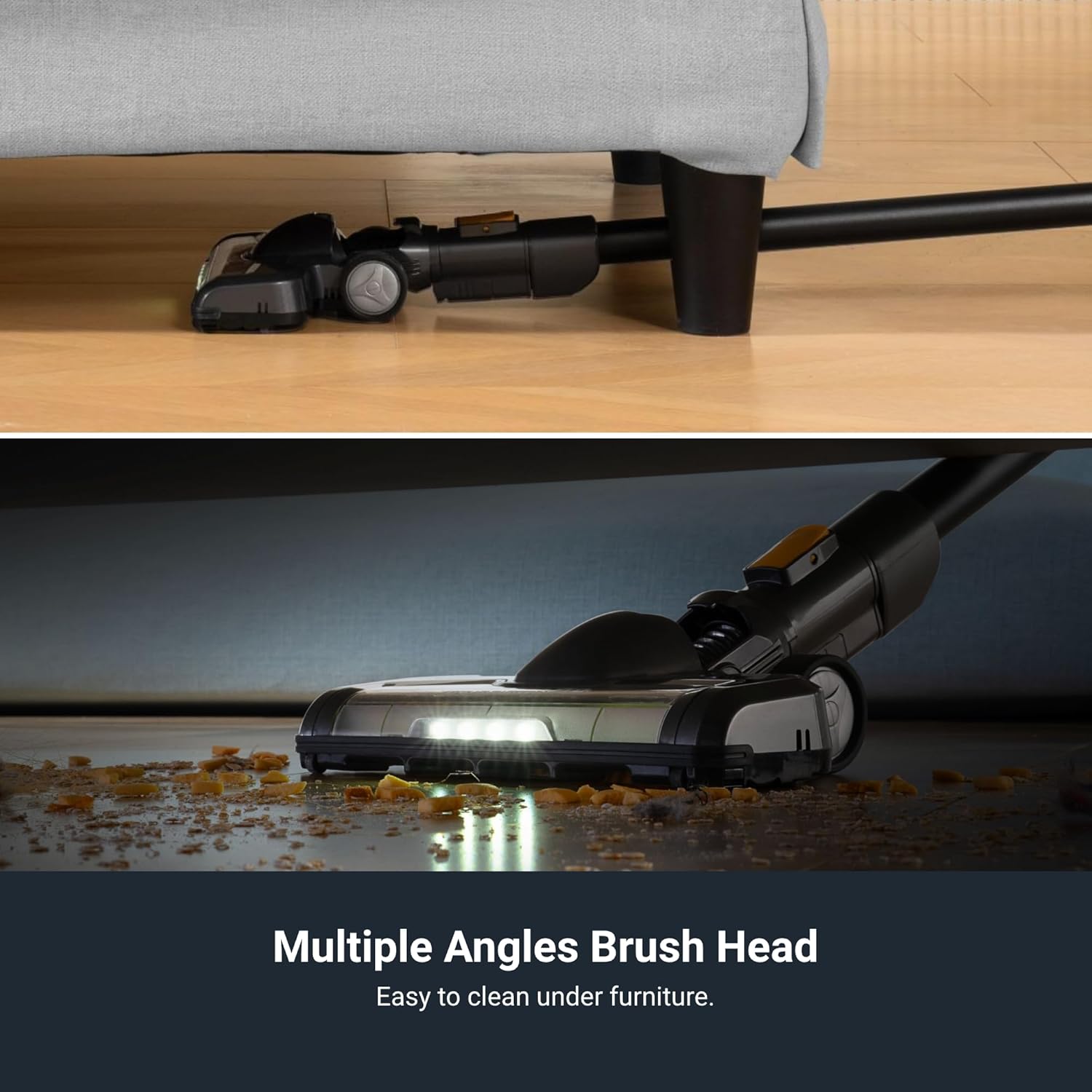 Eureka RapidClean Pro Cordless Vacuum Cleaner for Hard Floors, Lightweight Stick Vacuum LED