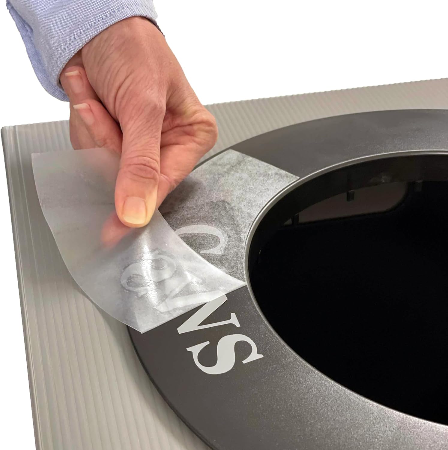 Safco Trash Can Recycle Bin Combo, 28 Gallon Each (3 Bin), At Your Disposal Recycling Center