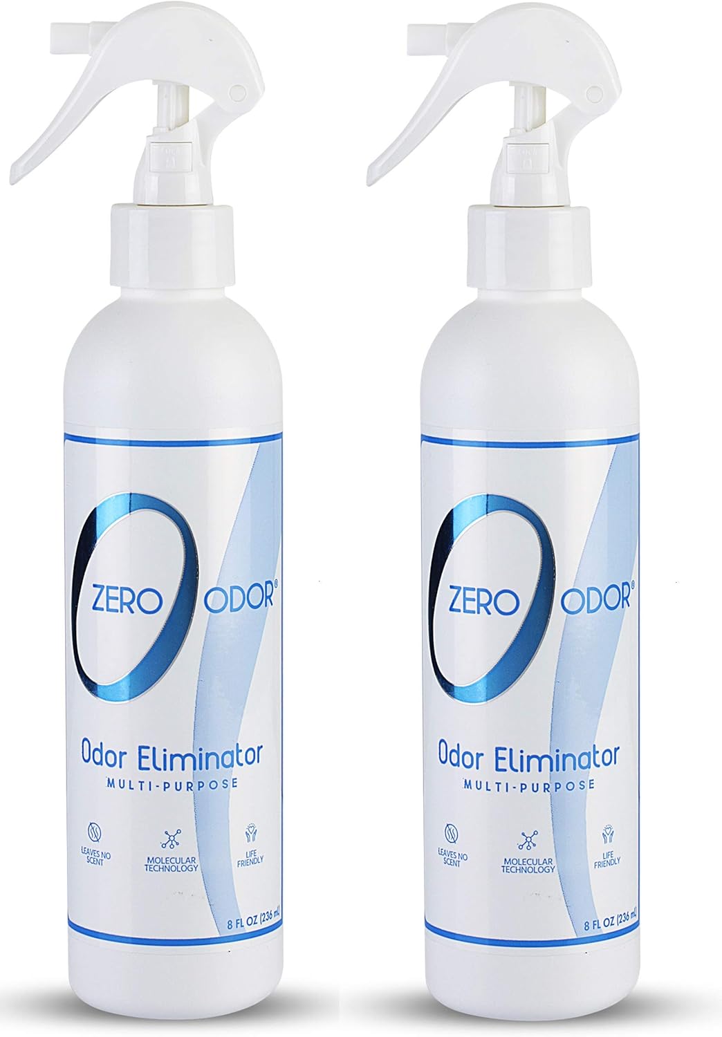 Zero Odor - Multi-Purpose Strong Odor Eliminator for Home, Office, Car, Bathroom, Hotel, Room